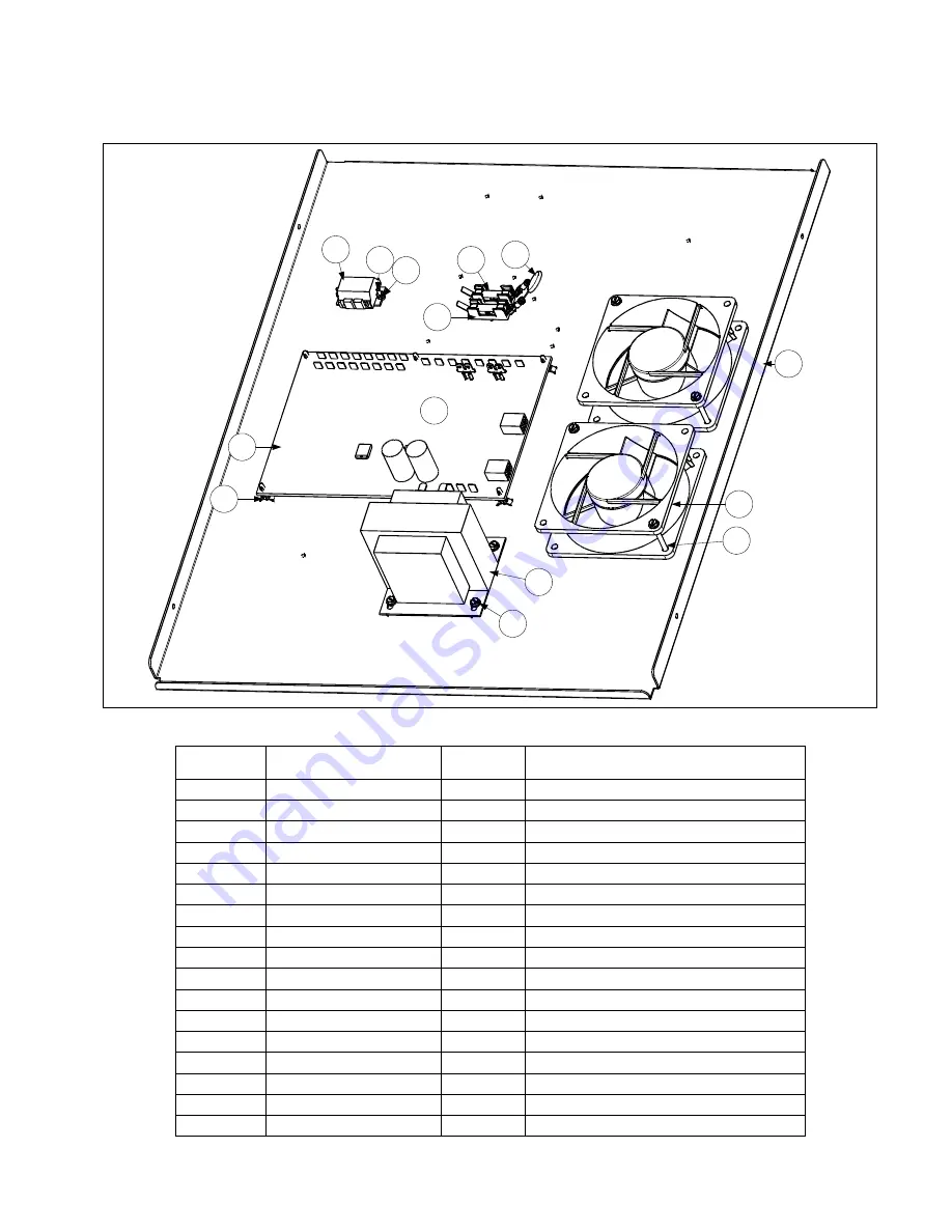 Frymaster Universal Holding Cabinet Service Manual Download Page 43