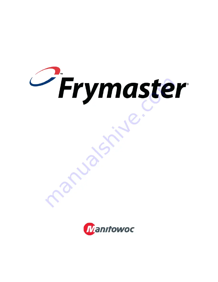 Frymaster Y/KSCF/C/HC18G User Manual Download Page 54