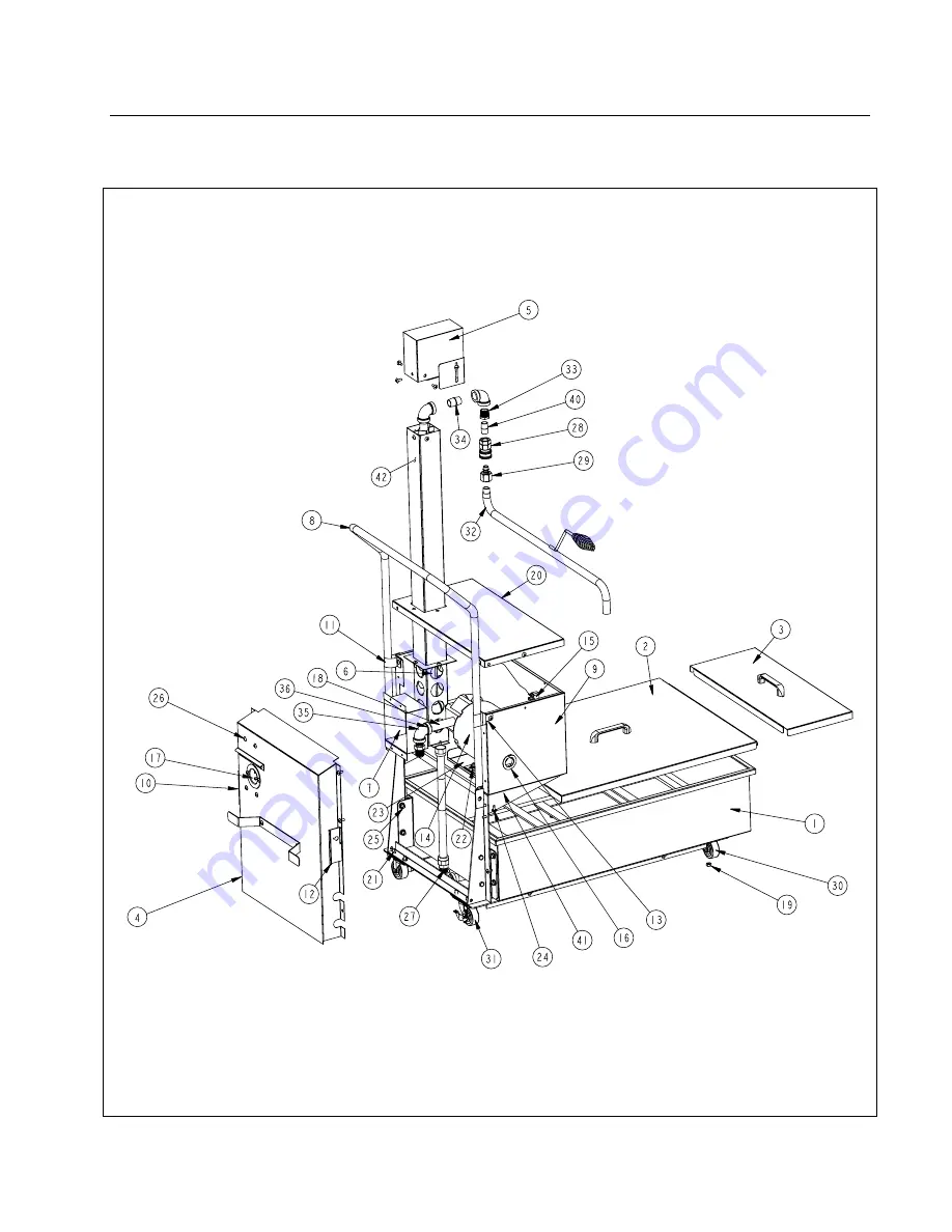 Frymaster YPF95 Series Скачать руководство пользователя страница 22