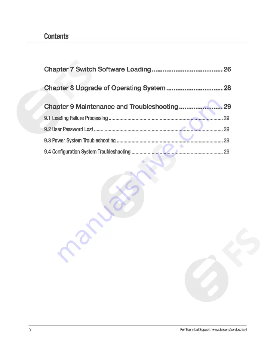 FS S5800-48F4S Lnstallation Manual Download Page 5