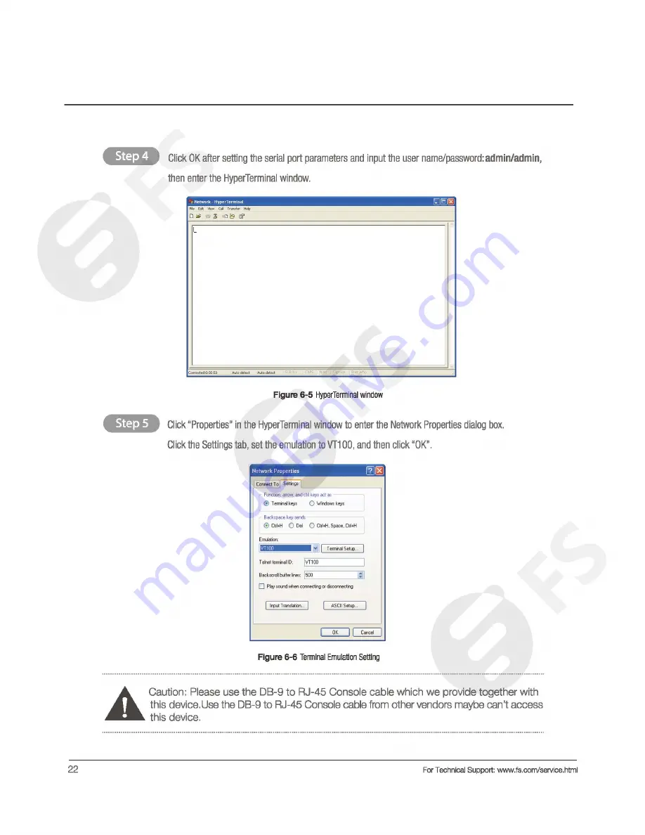 FS S5800-48F4S Lnstallation Manual Download Page 27