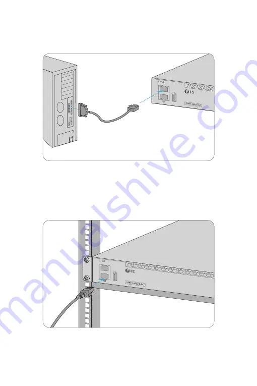 FS S5850-24S2Q-DC Quick Start Manual Download Page 9