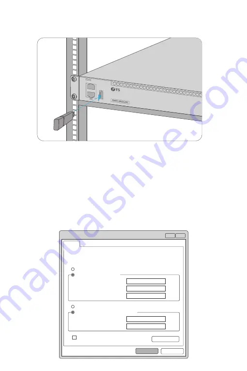 FS S5850-24S2Q-DC Quick Start Manual Download Page 22