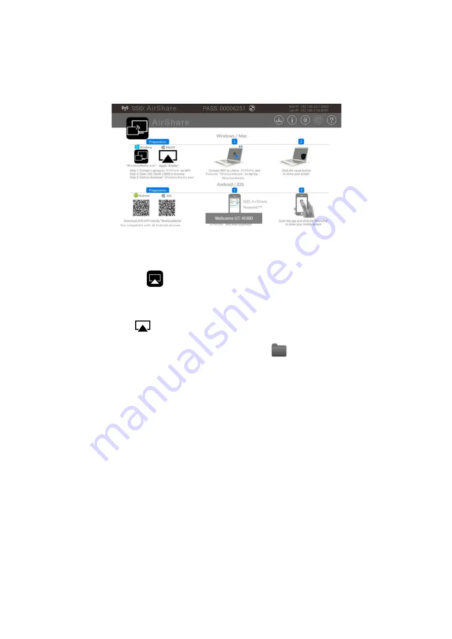 FSR AirShare DV-AS-21 User Manual Download Page 30