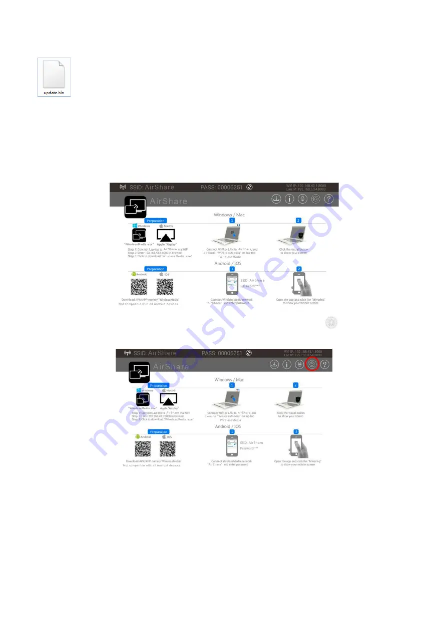 FSR AirShare DV-AS-21 User Manual Download Page 51