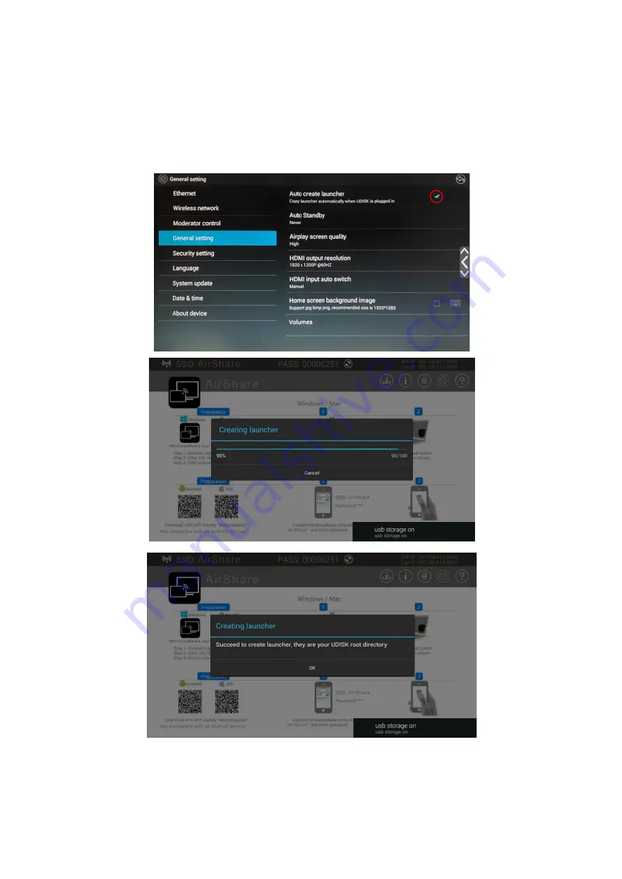 FSR AirShare DV-AS-21 User Manual Download Page 56