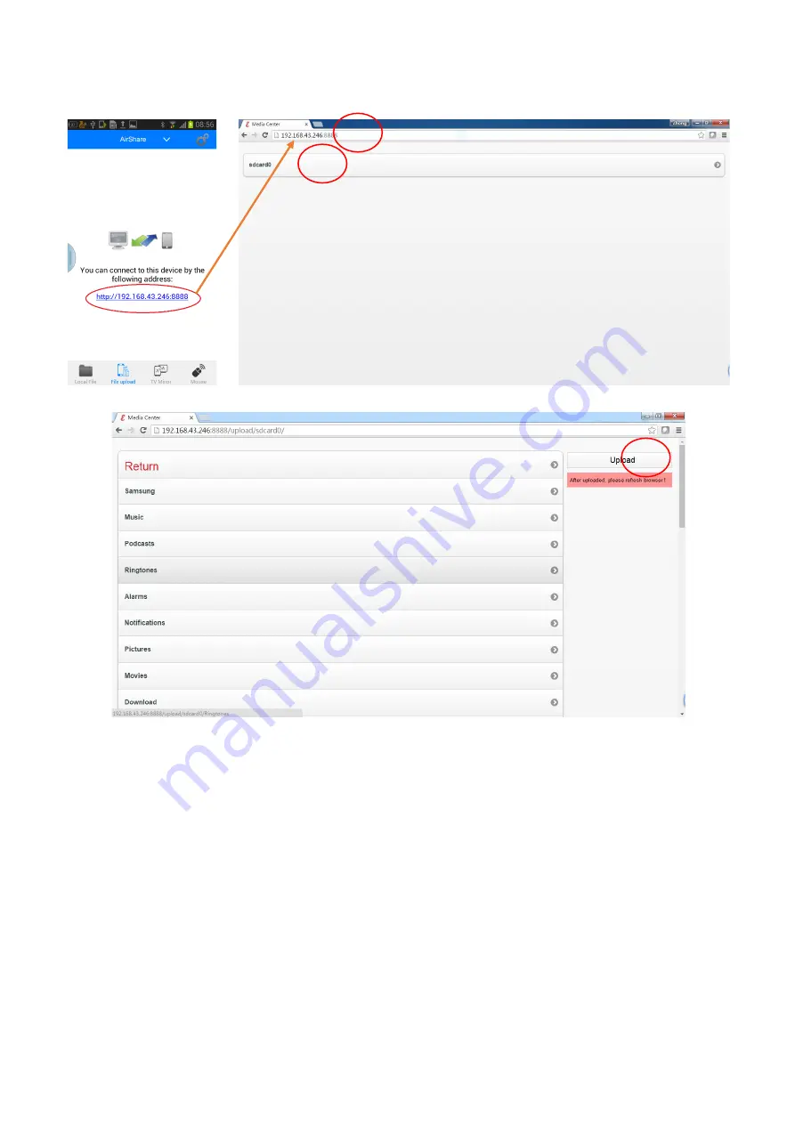 FSR AirShare DV-AS-21 User Manual Download Page 65