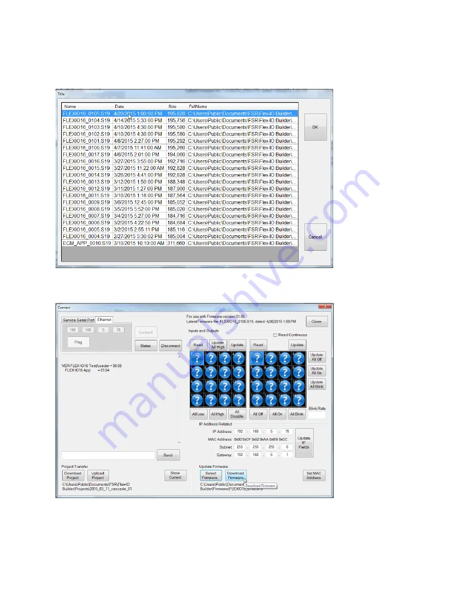 FSR Flex-IO16 Installation And Operating Manual Download Page 18