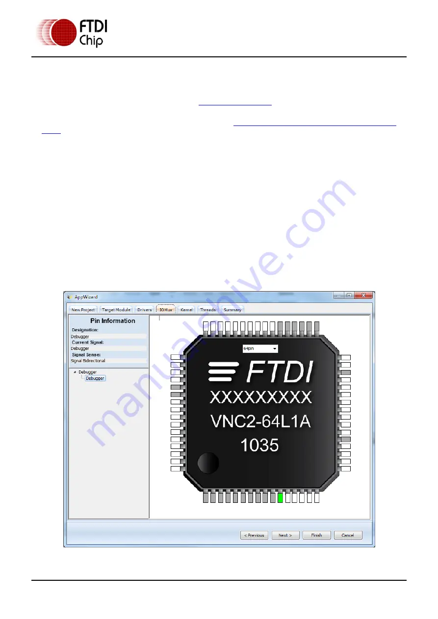 FTDI Vinculum-II VNC2-32L1B Скачать руководство пользователя страница 30