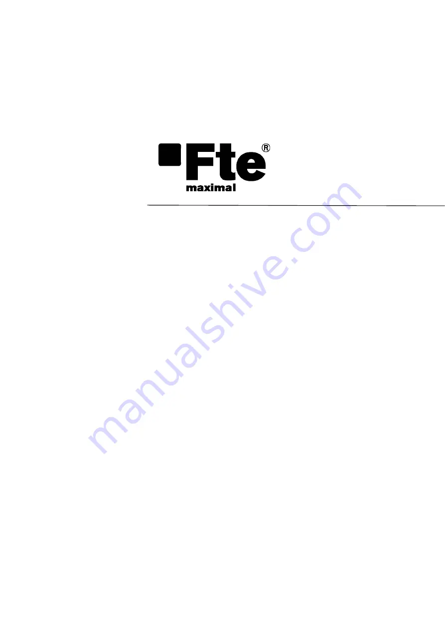 FTE Maximal 2008600 Quick Installation Manual Download Page 14