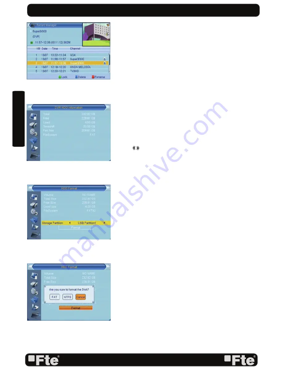 FTE Maximal MAX T90 HD Manual Download Page 31