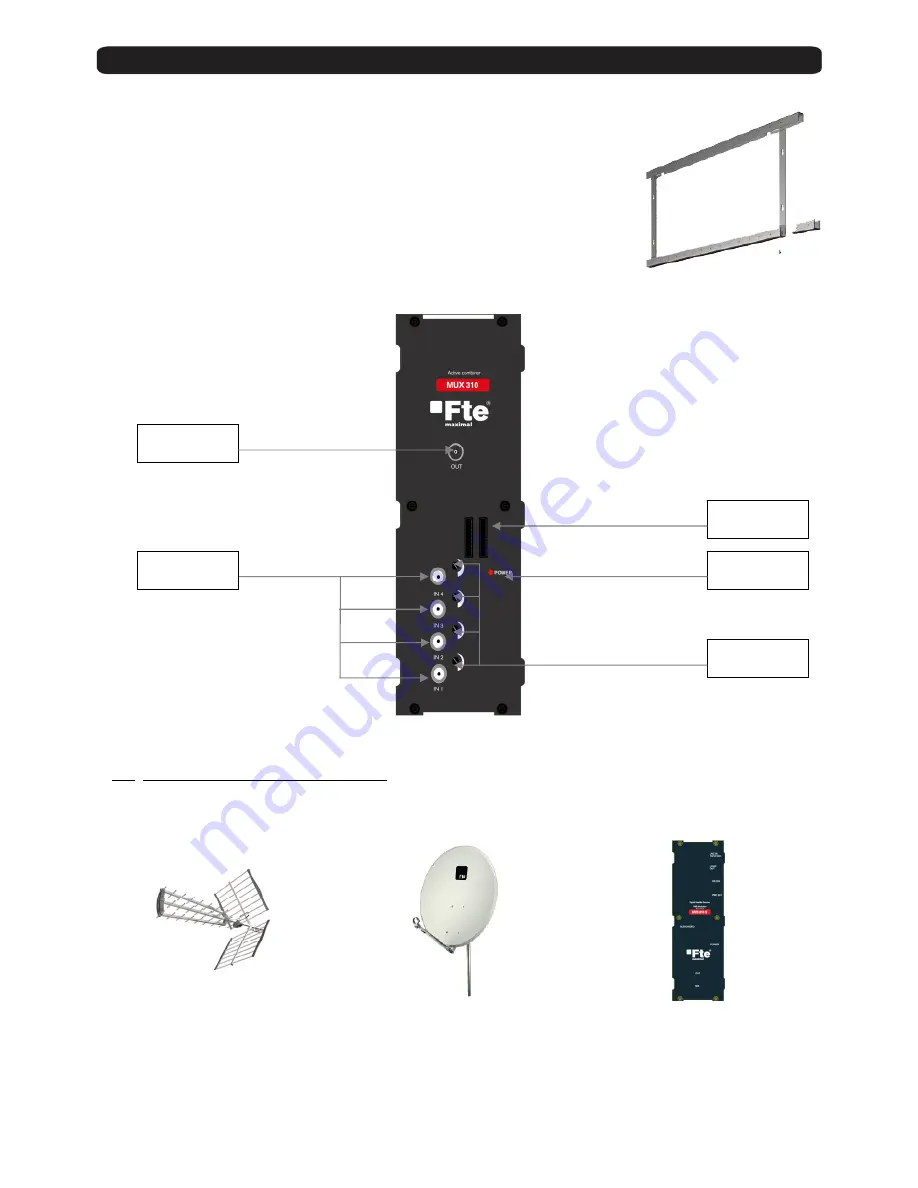 FTE Maximal MUX 310 User Manual Download Page 3