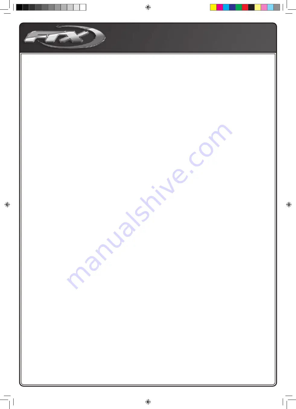 FTX 5576B User Manual Download Page 2