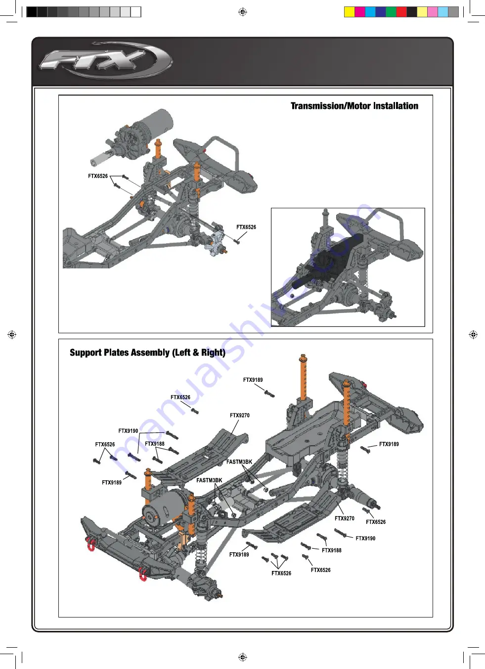 FTX Outback Hi-Rock Instruction Book And Component Listing Download Page 13