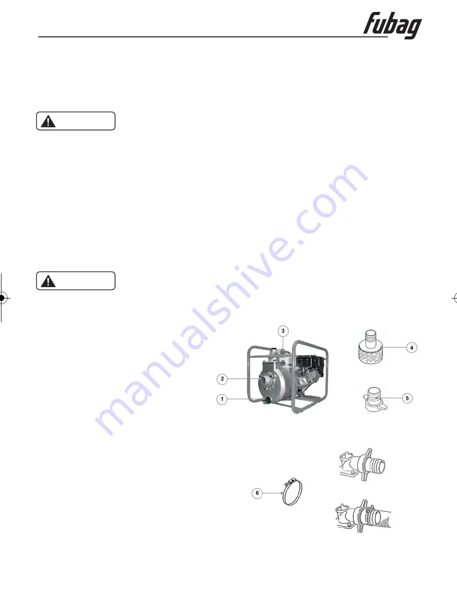 Fubag PG 950 T Operator'S Manual Download Page 7