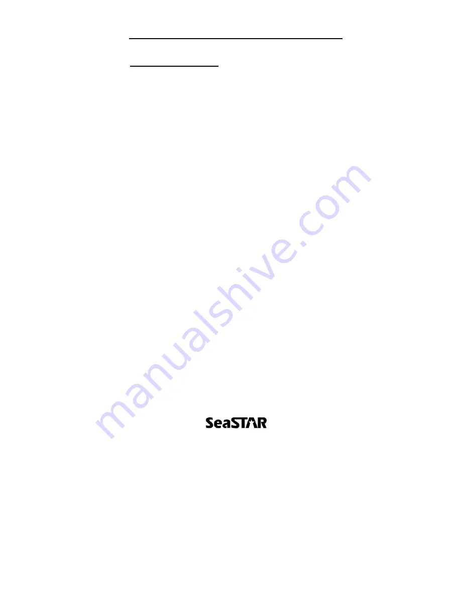 Fugro SeaSTAR 3100LRS User Manual Download Page 5