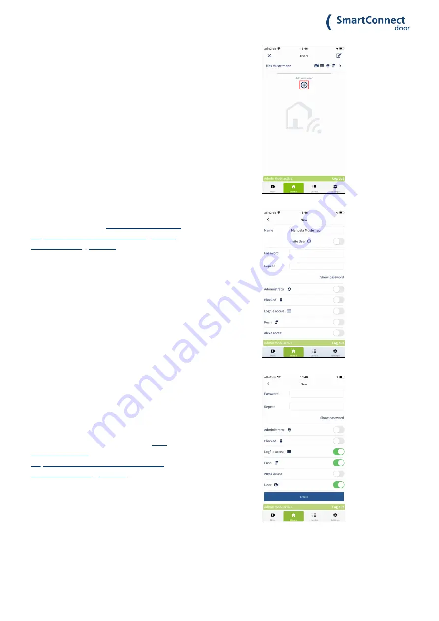 FUHR SmartConnect door Operation Manual Download Page 66