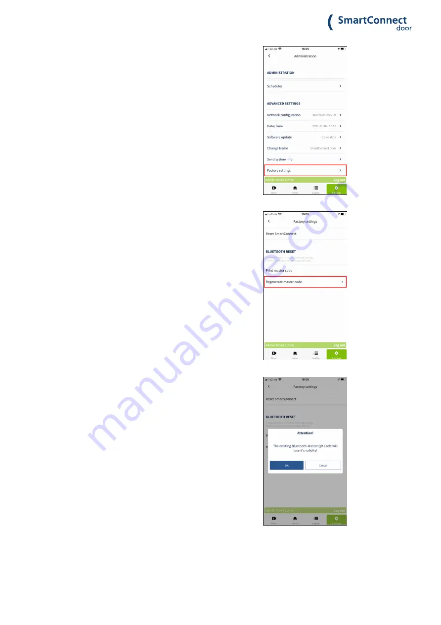 FUHR SmartConnect door Operation Manual Download Page 112