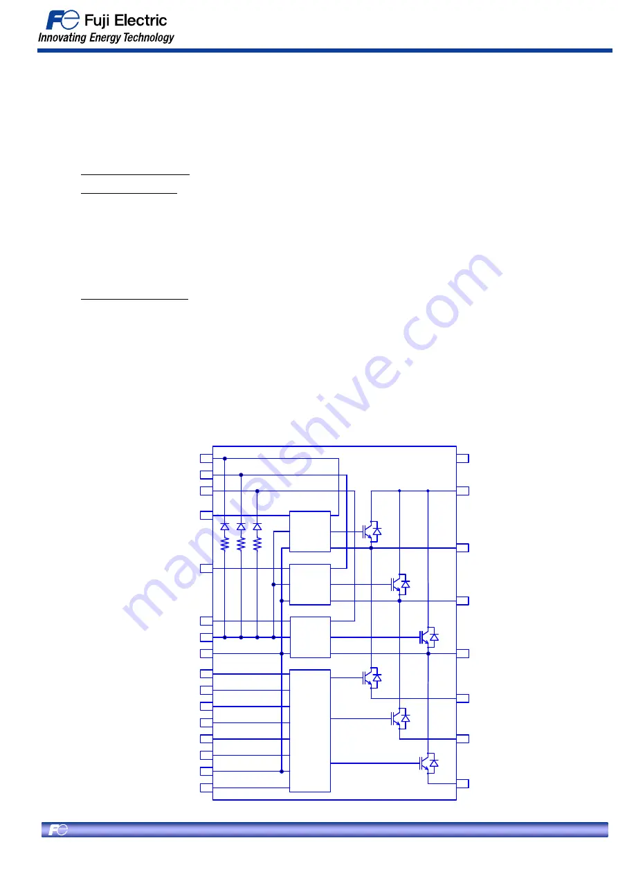 Fuji Electric 6MBP15XSD060-50 Скачать руководство пользователя страница 4