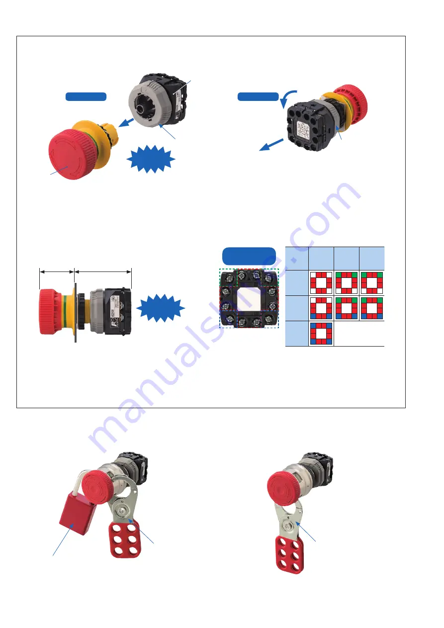 Fuji Electric AR22VQR/VQL Скачать руководство пользователя страница 4