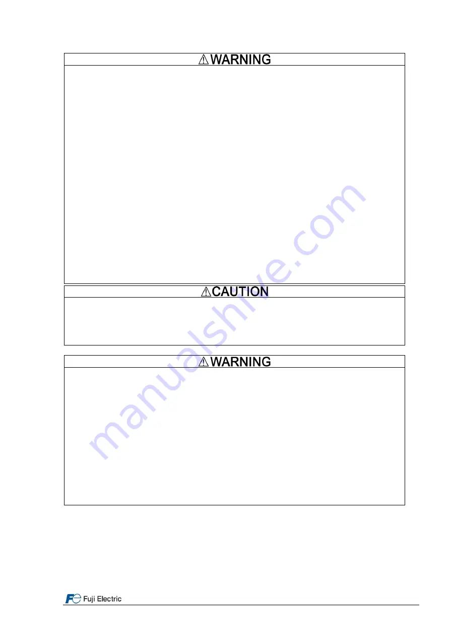 Fuji Electric FRENIC-Lift FRN0010LM2C-4E Starting Manual Download Page 5