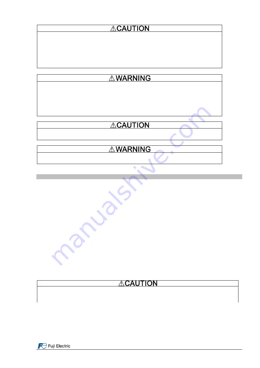 Fuji Electric FRENIC-Lift FRN0010LM2C-4E Скачать руководство пользователя страница 6