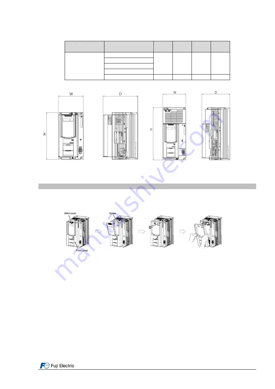 Fuji Electric FRENIC-Lift FRN0010LM2C-4E Starting Manual Download Page 8