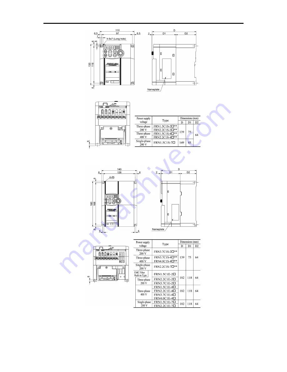 Fuji Electric frenic mini series User Manual Download Page 151