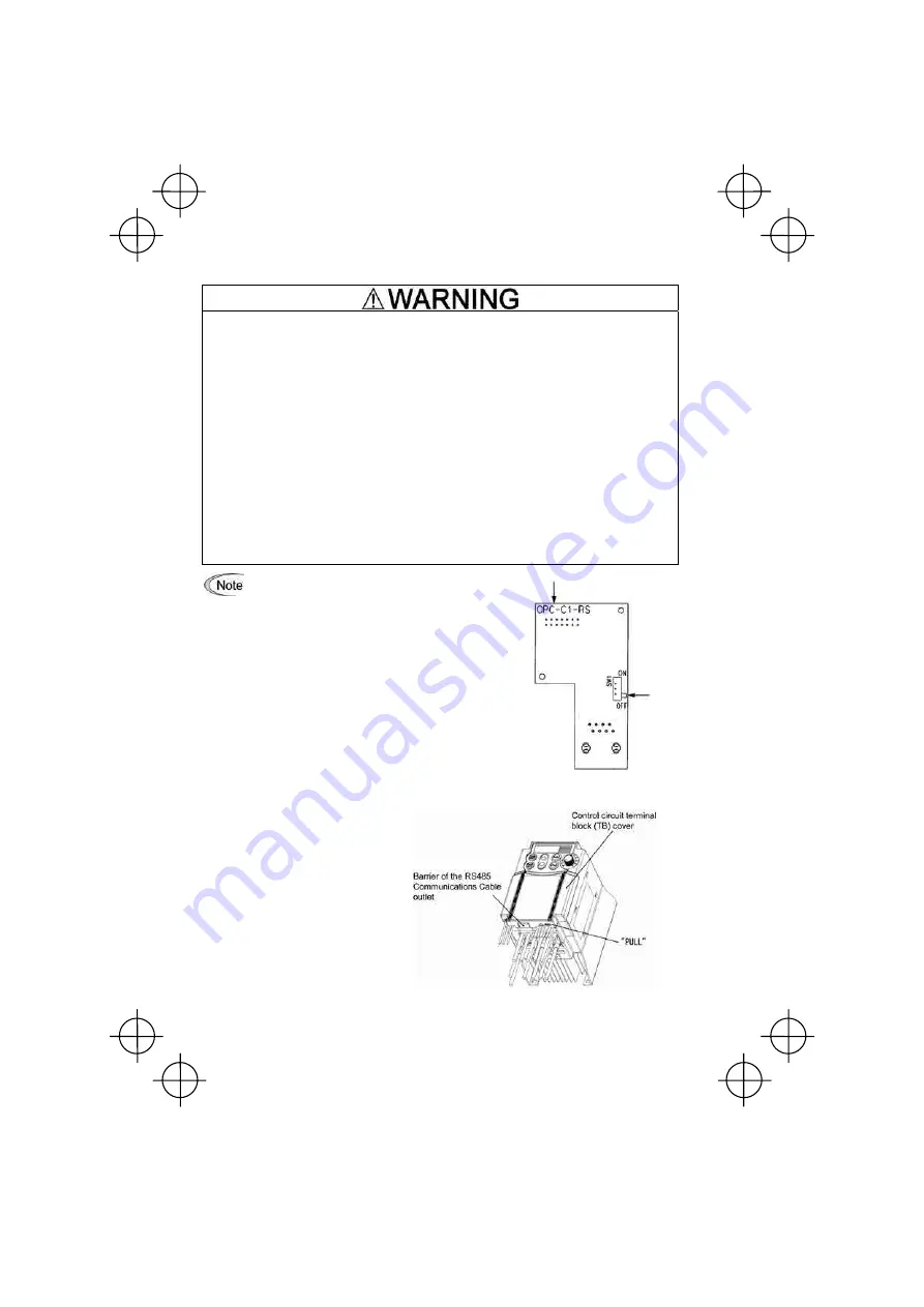 Fuji Electric Frenic Mini TP-E1 Instruction Manual Download Page 12