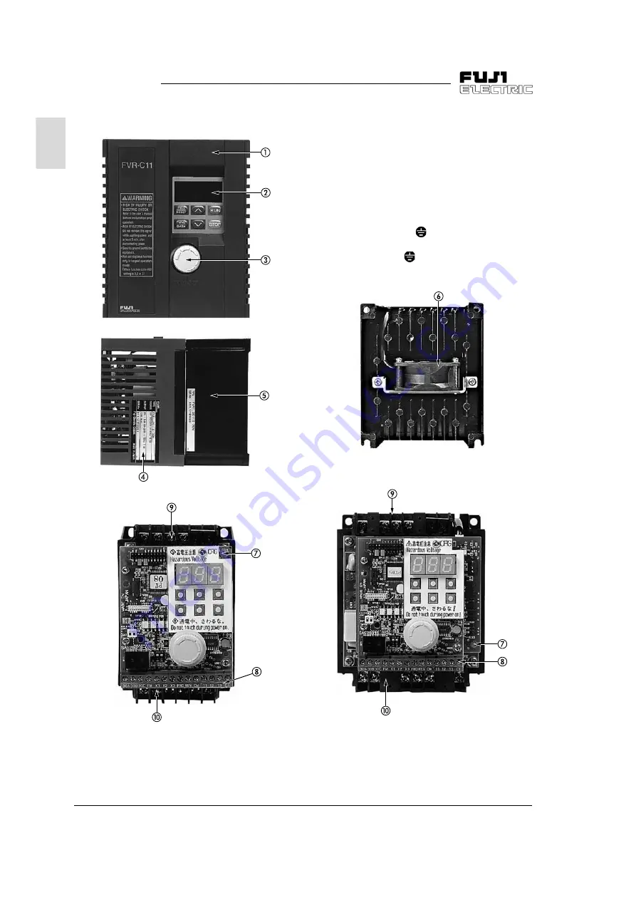 Fuji Electric FVR-C11S-7EN Series Instruction Manual Download Page 12