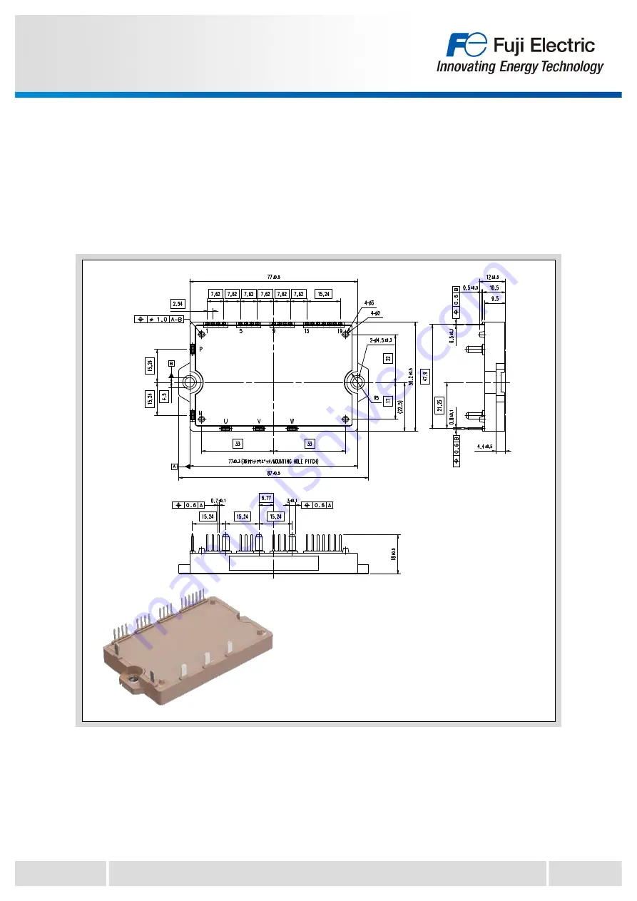 Fuji Electric IGBT-IPM X Series Applications Manual Download Page 14