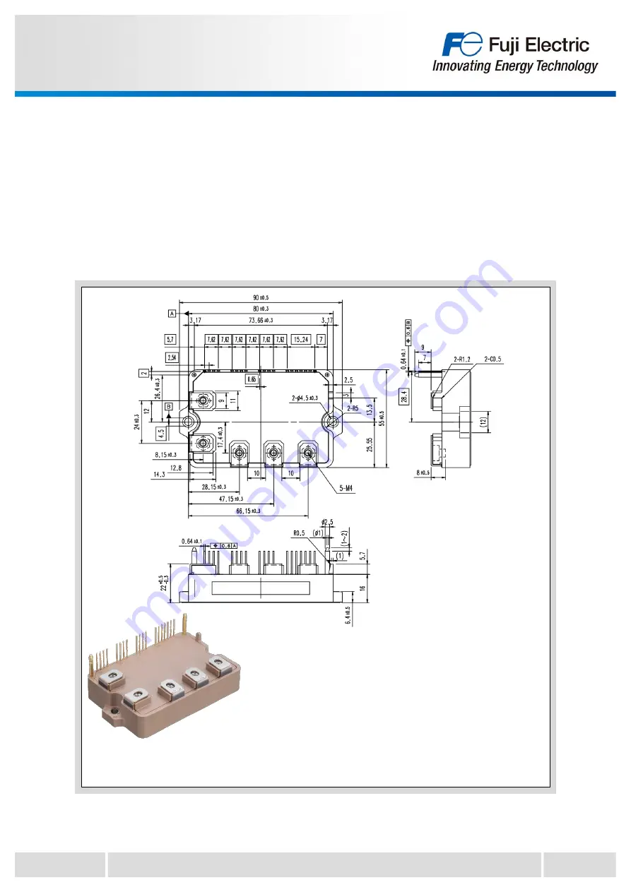 Fuji Electric IGBT-IPM X Series Скачать руководство пользователя страница 17