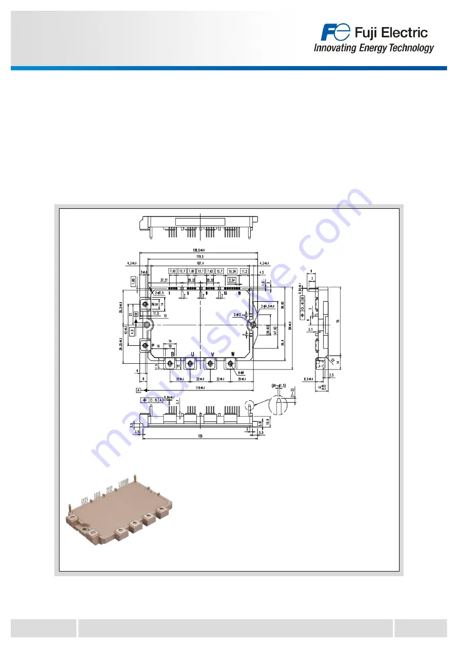 Fuji Electric IGBT-IPM X Series Скачать руководство пользователя страница 18