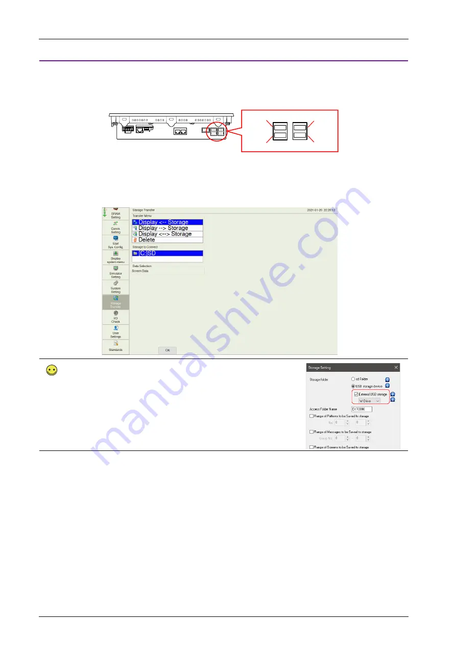 Fuji Electric MONITOUCH X1 Series Hardware Specifications Download Page 105