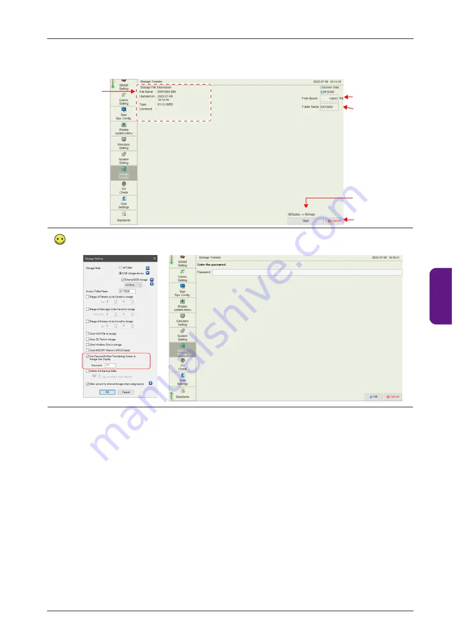 Fuji Electric MONITOUCH X1 Series Hardware Specifications Download Page 108