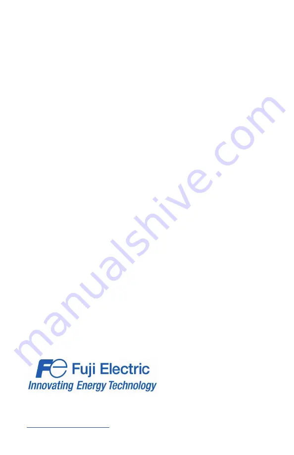 Fuji Electric OPC-PRT Instruction Manual Download Page 116