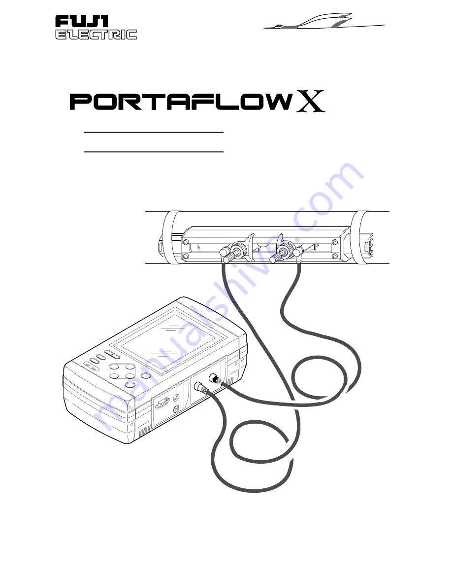 Fuji Electric portaflow X Quick Reference Download Page 1