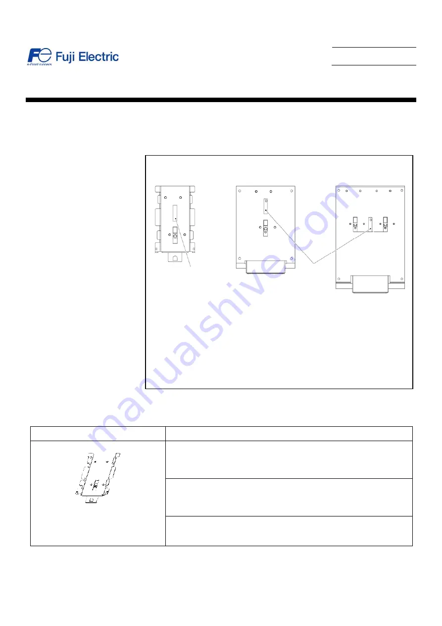 Fuji Electric RMA-C1 Series Installation Manual Download Page 1