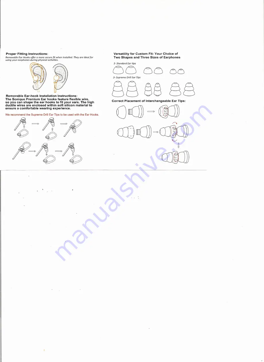 Fuji Labs SONIQUE SQ306 Manual Download Page 2