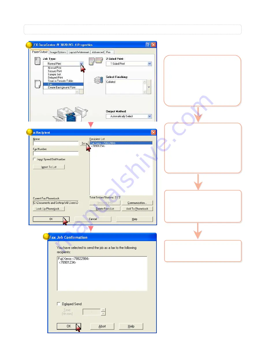 Fuji Xerox Apeos Port -IV 3070 Скачать руководство пользователя страница 35