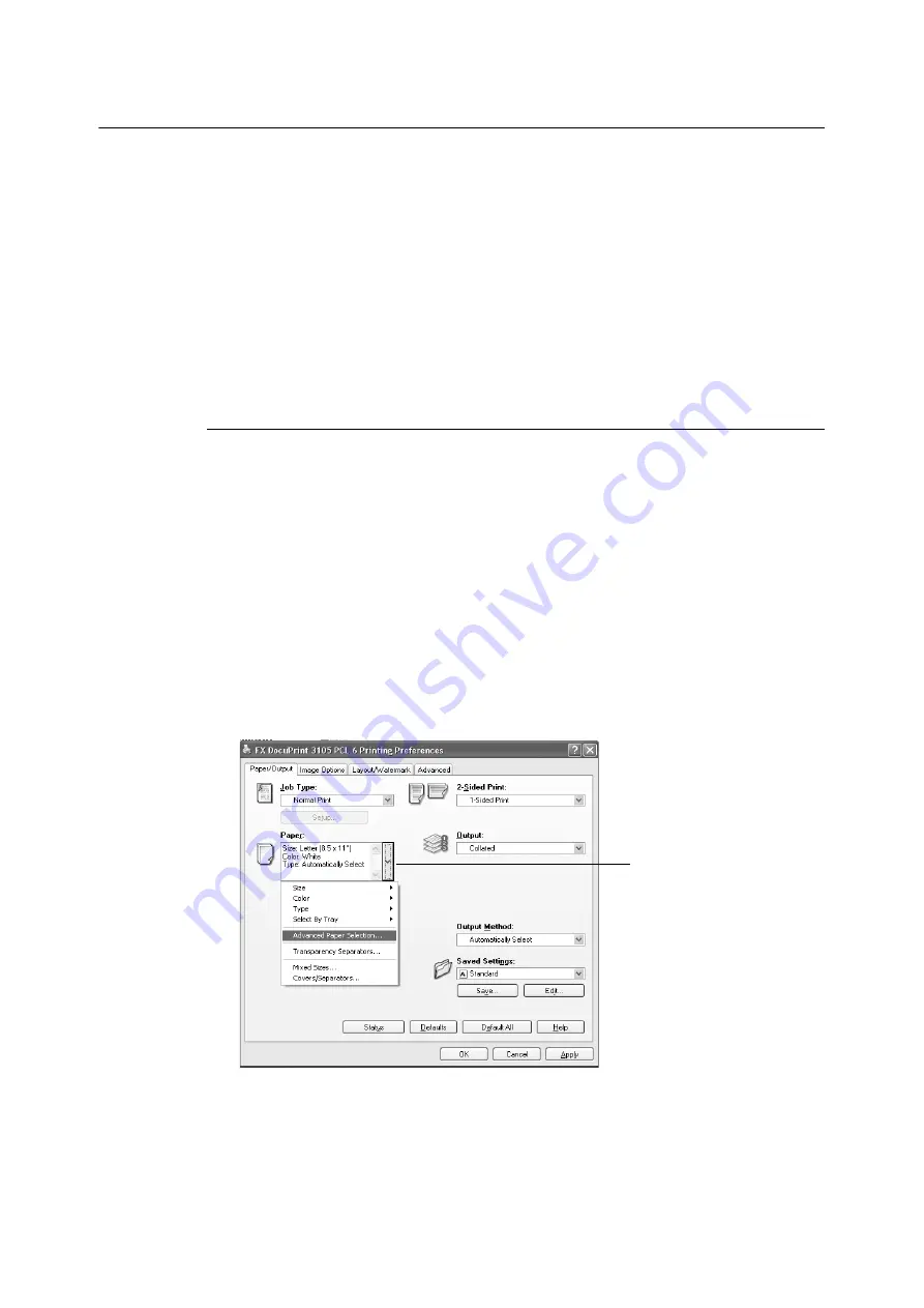 Fuji Xerox DocuPrint 3105 User Manual Download Page 47