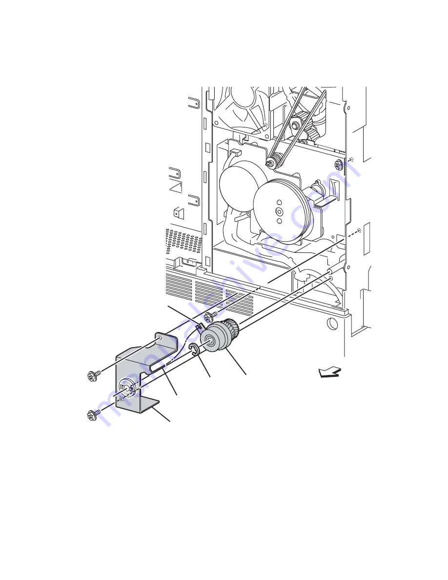 Fuji Xerox Phaser 5500 Service Manual Download Page 463