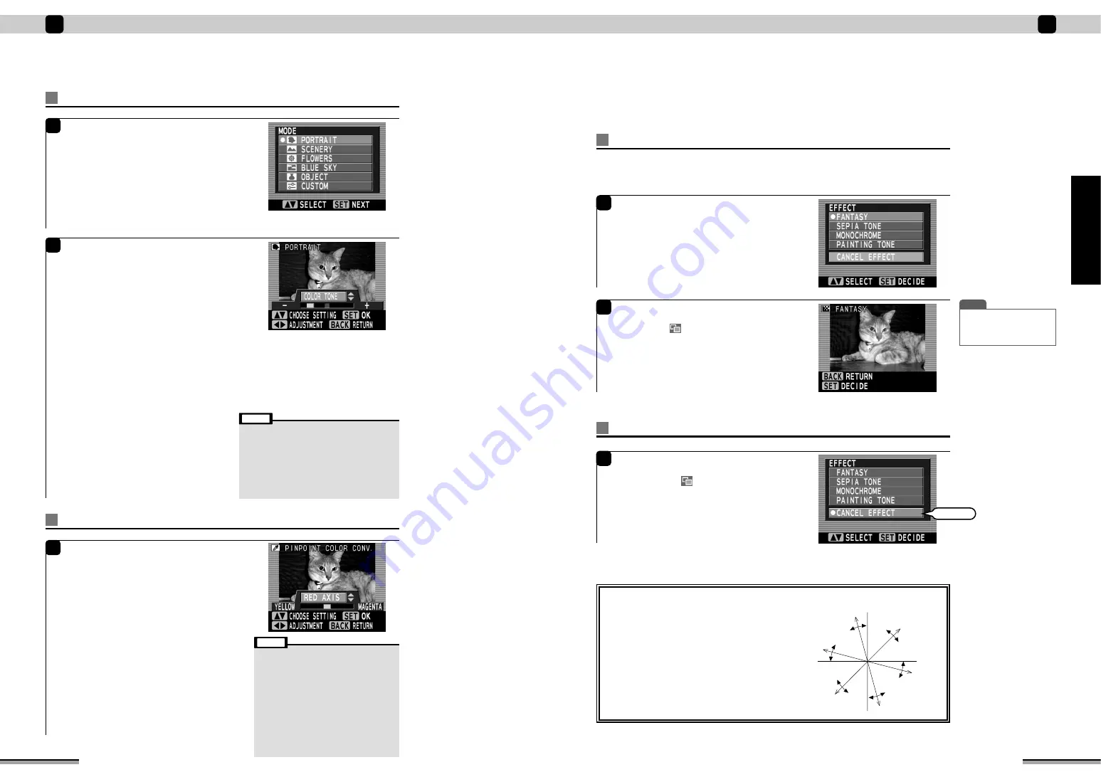 FujiFilm CX-550 Owner'S Manual Download Page 23