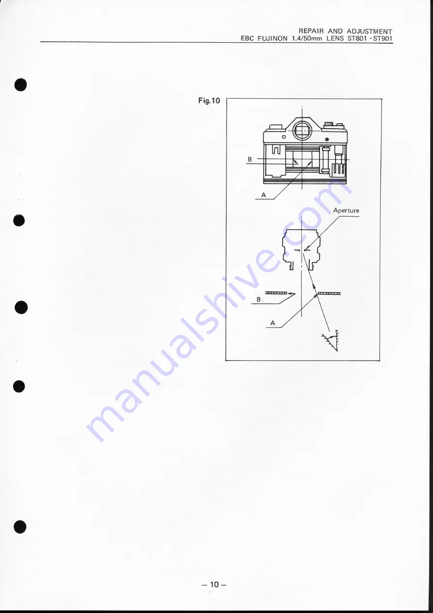 FujiFilm EBC FUJINON 1.4/50mm Repair Manual And Part List Download Page 12