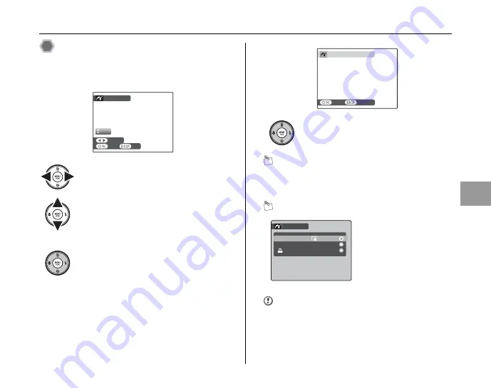 FujiFilm F480/F485 Owner'S Manual Download Page 89