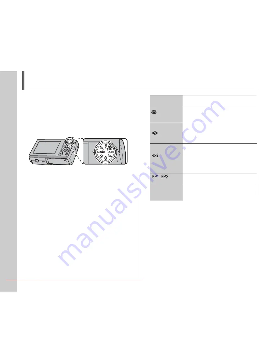 FujiFilm FINEPIX F40fd Owner'S Manual Download Page 46