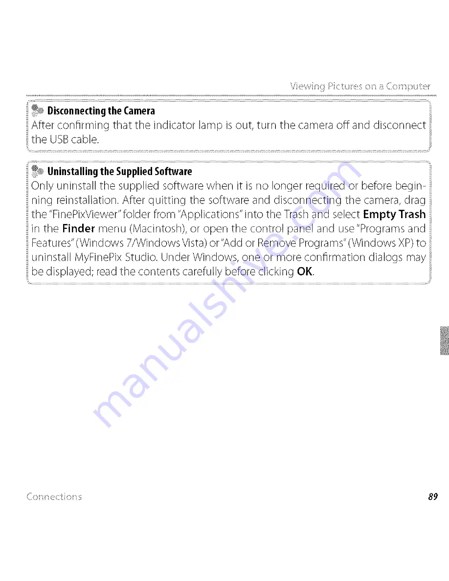 FujiFilm Finepix F750EXR Owner'S Manual Download Page 10