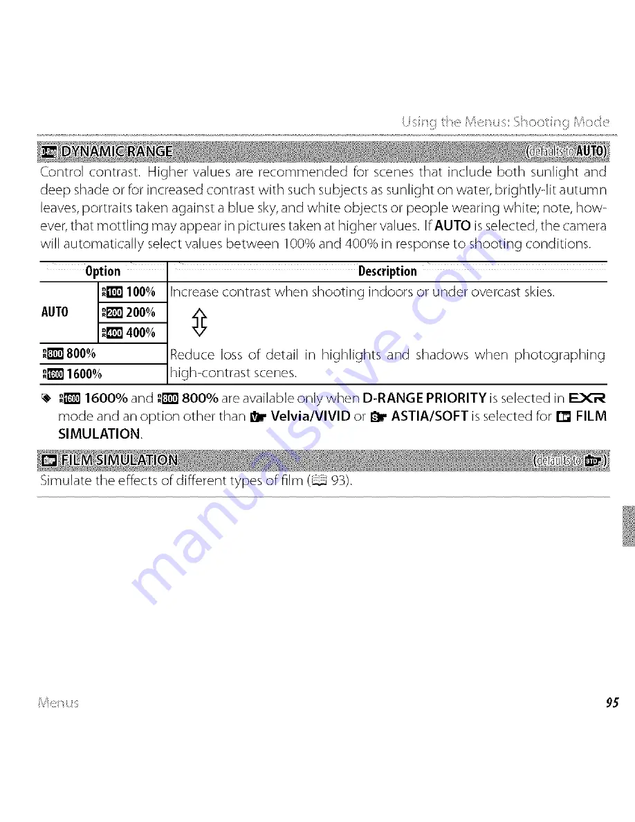 FujiFilm Finepix F750EXR Owner'S Manual Download Page 16