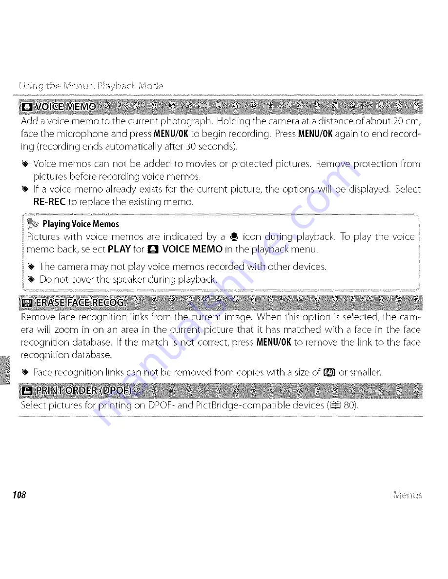 FujiFilm Finepix F750EXR Owner'S Manual Download Page 29