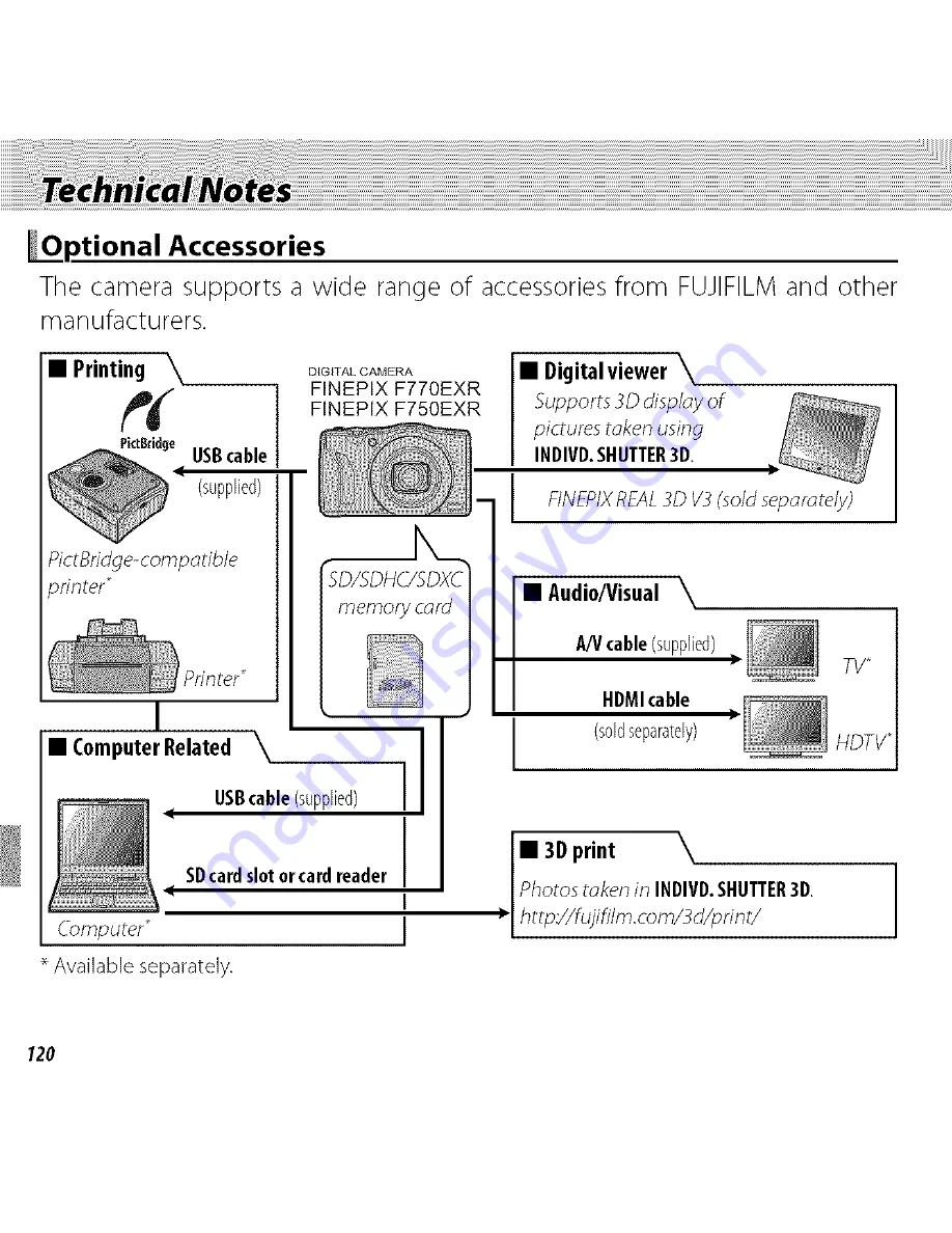 FujiFilm Finepix F750EXR Owner'S Manual Download Page 41